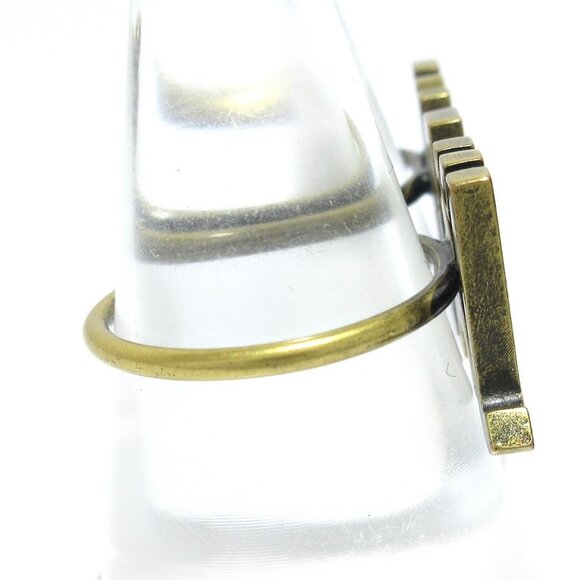 Auth DIOR/ChristianDior J'ADIOR - Gold Hardware Ring #6 1/2 - Picture 2 of 6